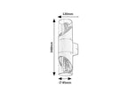 Aplica exterior Rabalux Novigrad Black 7237