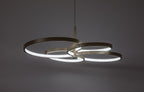 Lustra Rabalux Isidora Gray Beige 72401