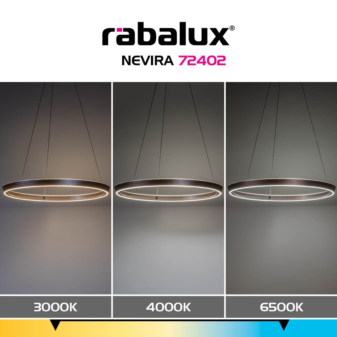 Lustra Rabalux Nevira Coffee Brown 72402