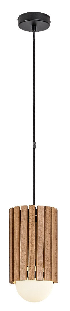 Pendul Rabalux Noxelle Mat Black Wood 72420