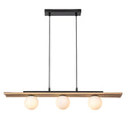 Lustra Rabalux Noxelle Mat Black Wood 72421