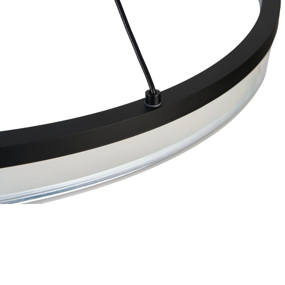 Lustra Rabalux Seraphiel Black 72478