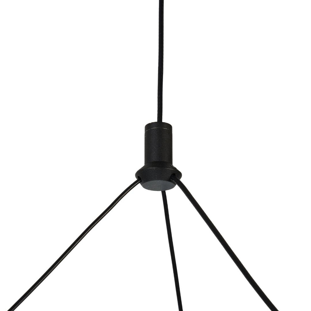 Lustra Rabalux Seraphiel Black 72478