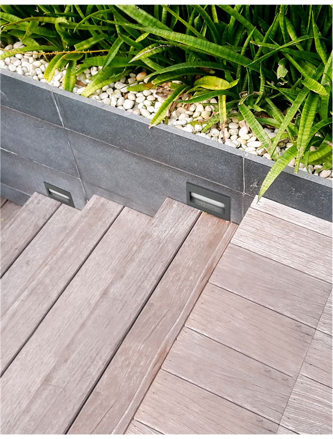 Spot incastrat exterior fatade/trepte Nova Luce KRYPTON 726404