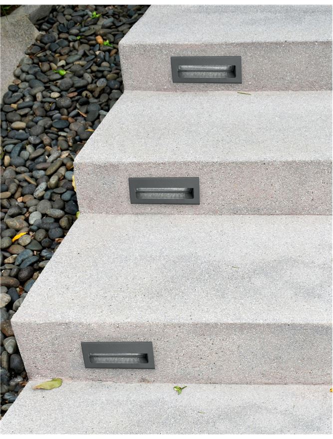 Spot incastrat exterior fatade/trepte Nova Luce KRYPTON 726406
