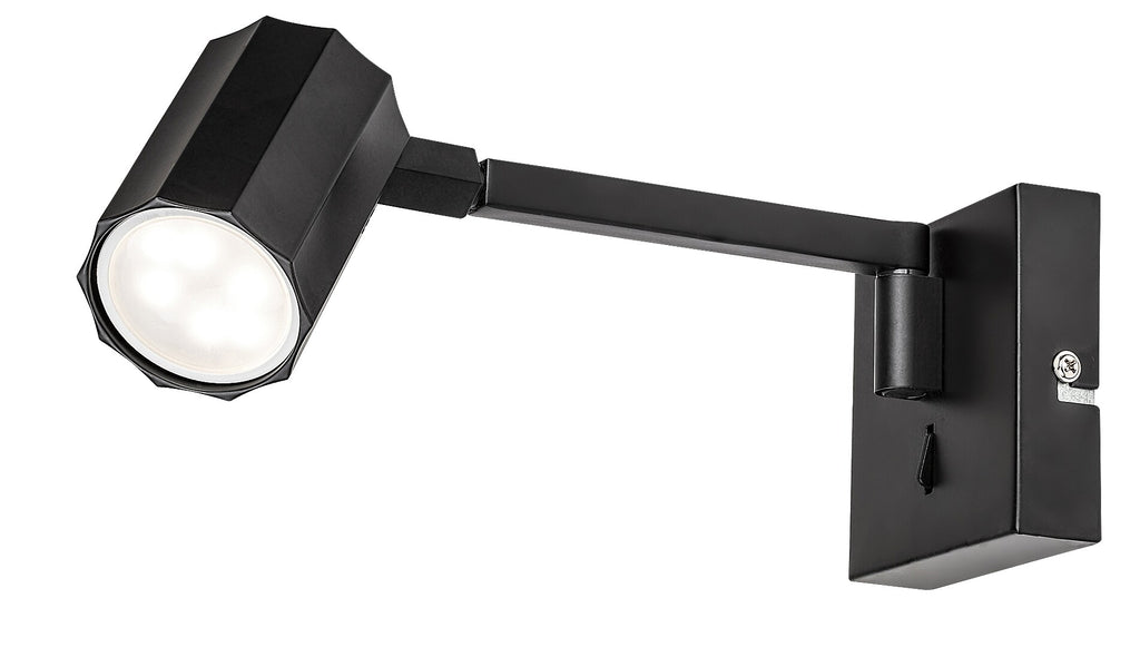 Aplica Rabalux Karter Mat Black 73027