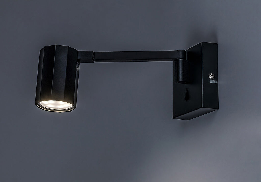 Aplica Rabalux Karter Mat Black 73027