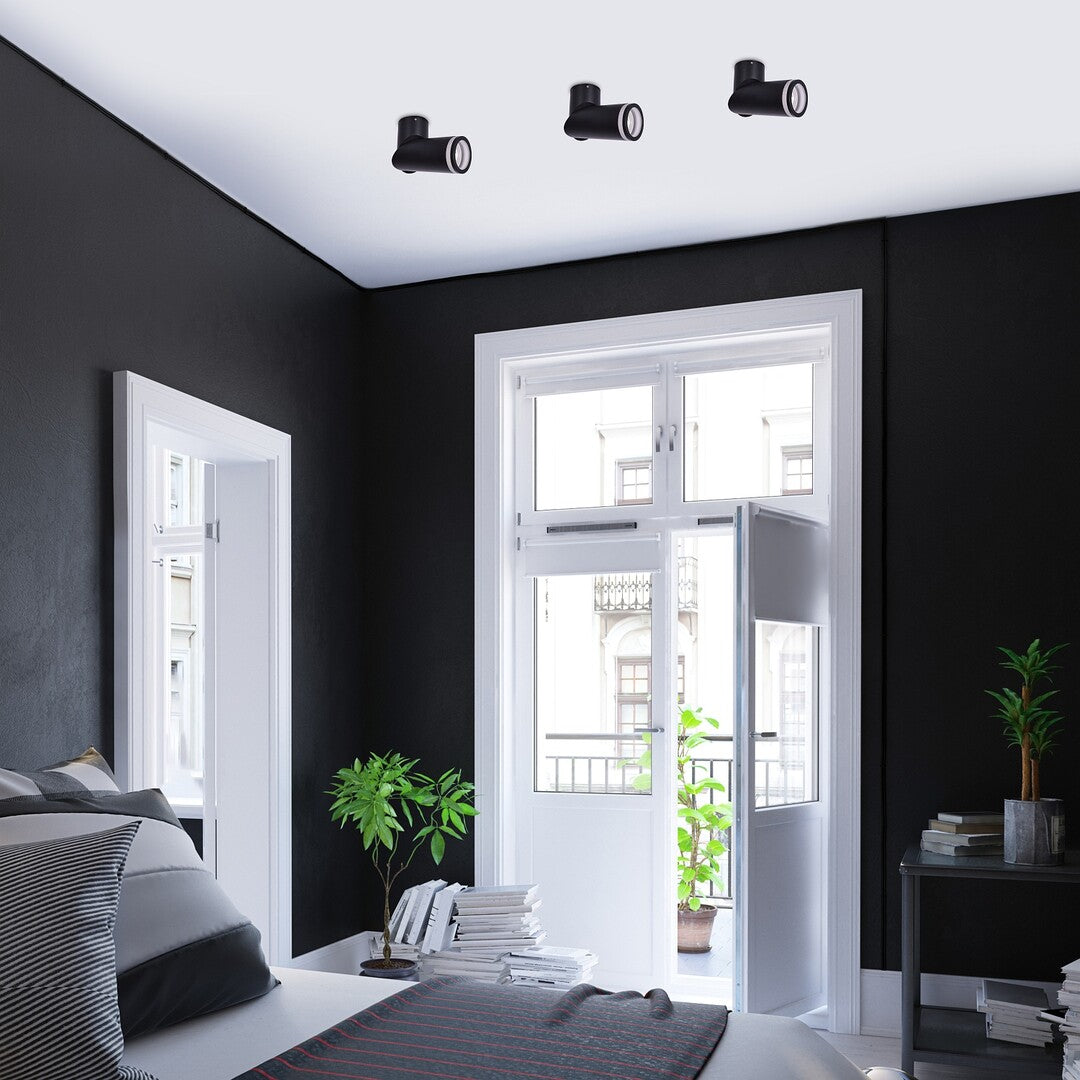 Spot aplicat reglabil Rabalux Senobia Black 73032