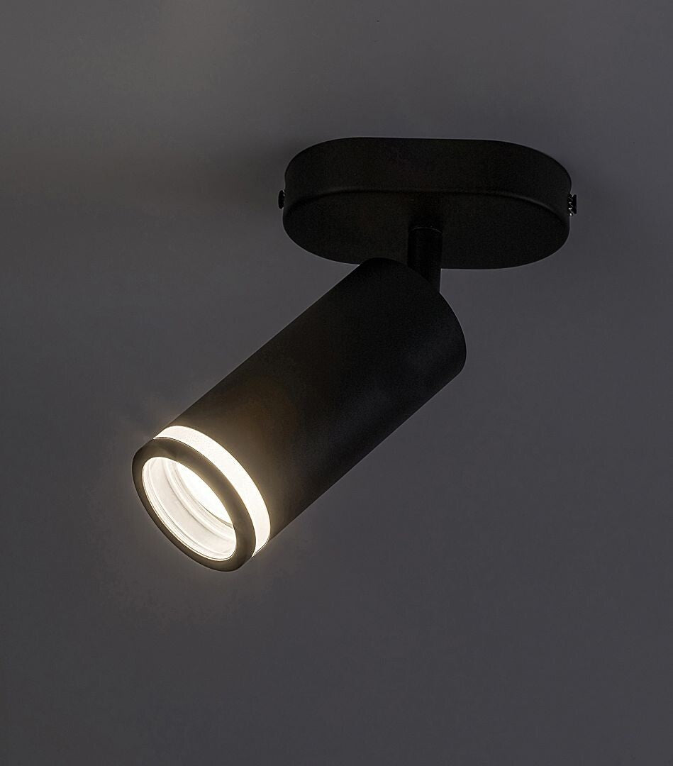 Spot aplicat reglabil Rabalux Senobia Black 73033