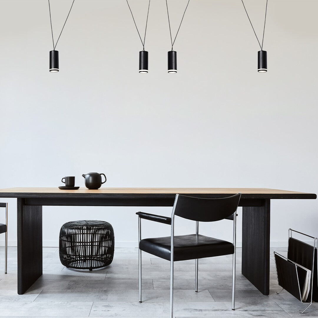 Lustra Rabalux Senobia Black 73038