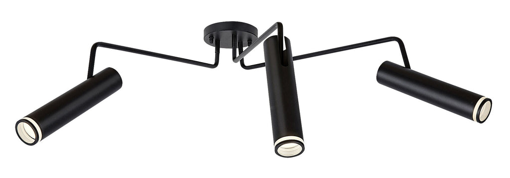 Lustra Rabalux Senobia Black 73039