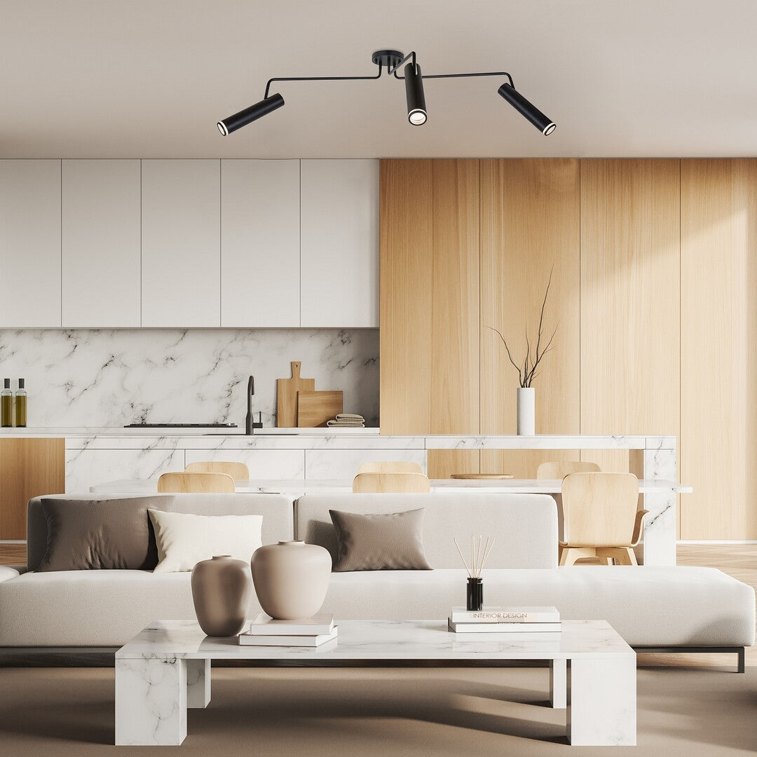 Lustra Rabalux Senobia Black 73039