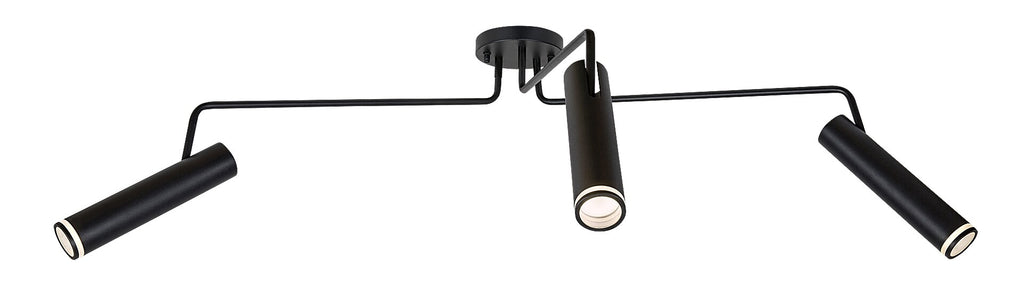Lustra Rabalux Senobia Black 73039