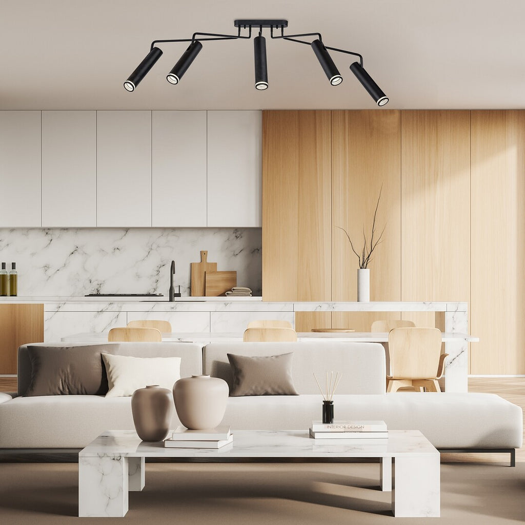 Lustra Rabalux Senobia Black 73040