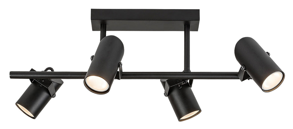 Plafoniera Rabalux Maximilian Mat Black 73044