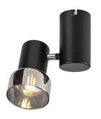Spot aplicat reglabil Rabalux Hatice Black 73052