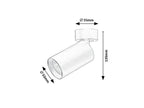 Spot aplicat reglabil Rabalux Yorli White 73085