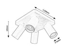 Plafoniera Rabalux Yorli White 73088