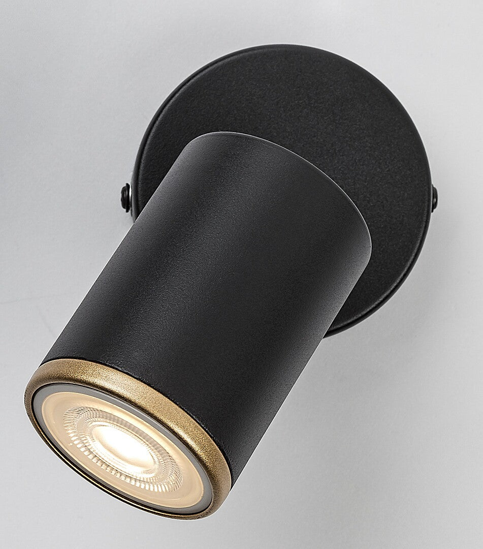 Aplica Rabalux Nolie Mat Black 73107