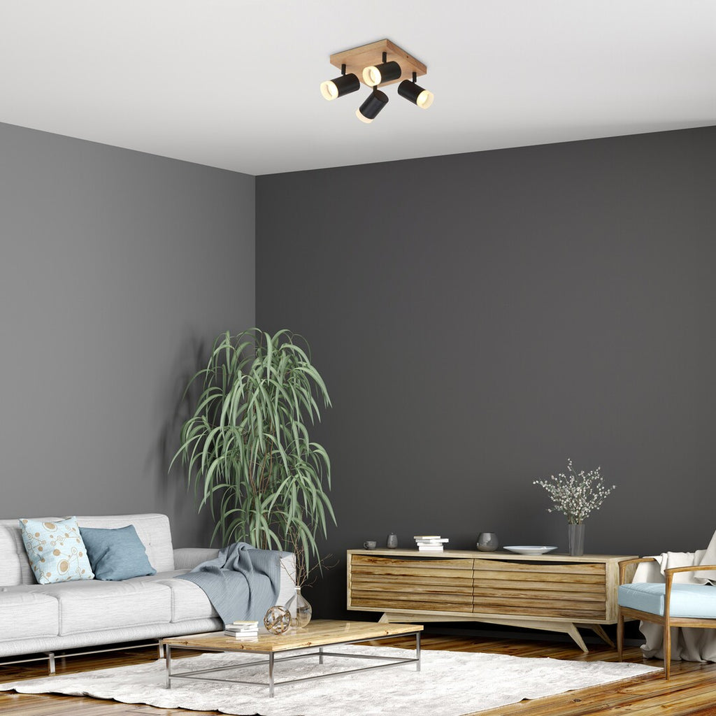 Plafoniera Rabalux Toras Wood 73124