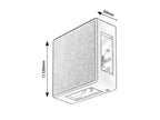 Aplica exterior Rabalux Lippa White 7318