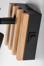 Aplica Rabalux Noxelle Mat Black Wood 73420