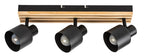 Plafoniera Rabalux Noxelle Mat Black Wood 73422