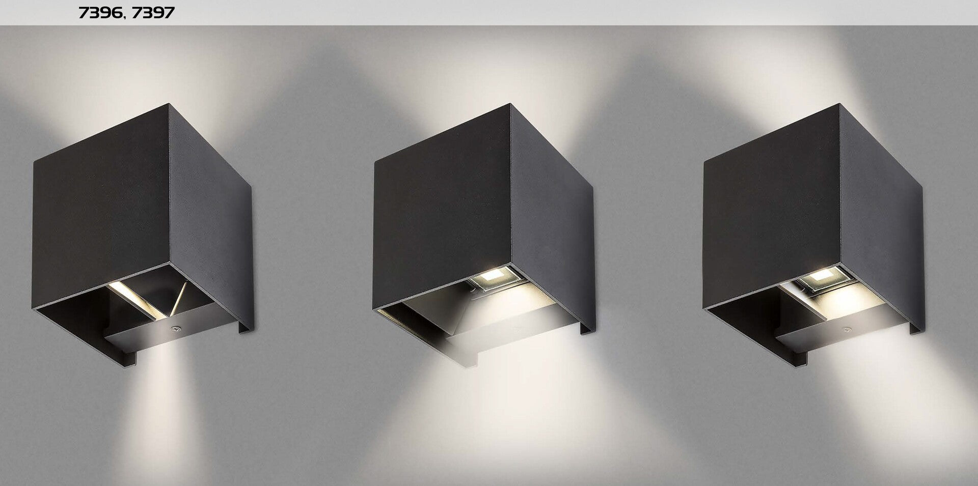 Aplica exterior Rabalux Solin Mat Black 7396