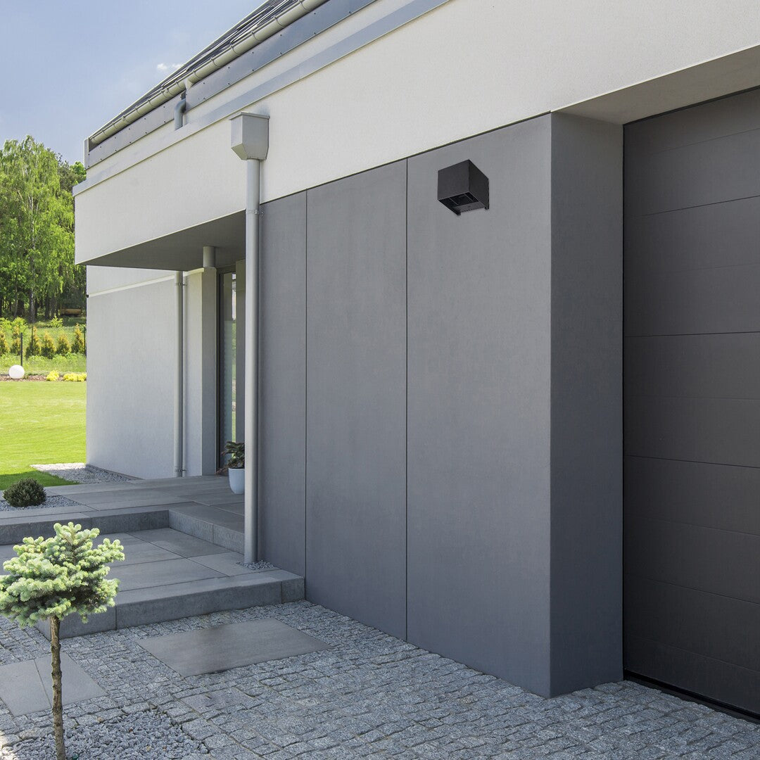 Aplica exterior Rabalux Solin Mat Black 7396