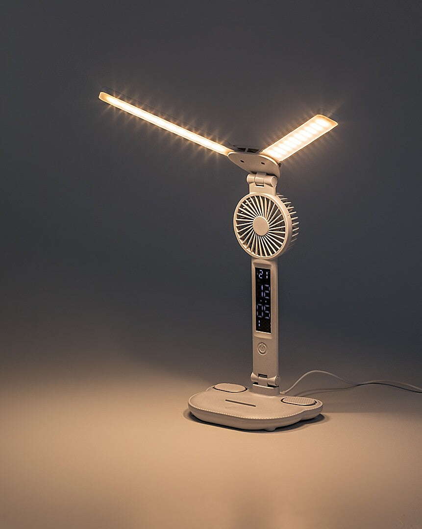 Veioza cu ventilator Rabalux Novilo White 74030