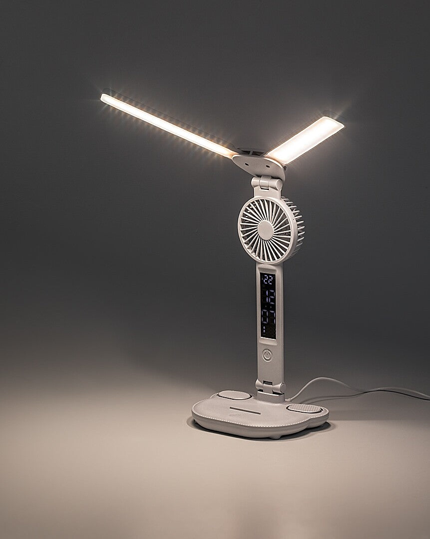Veioza cu ventilator Rabalux Novilo White 74030