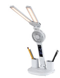 Veioza cu ventilator Rabalux Novilo White 74030