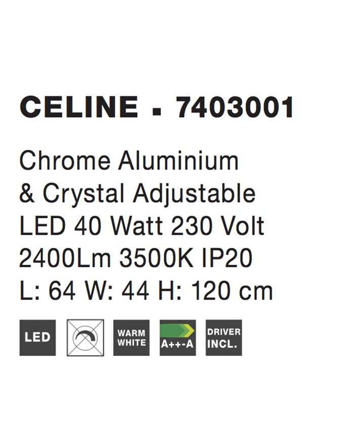 Lustra Nova Luce CELINE 7403001