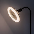 Lampadar cu ventilator Rabalux Venturo Black 74031