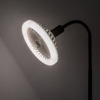 Lampadar cu ventilator Rabalux Venturo Black 74031
