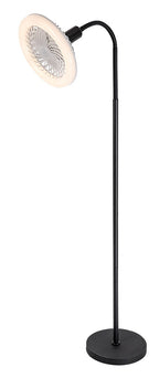 Lampadar cu ventilator Rabalux Venturo Black 74031