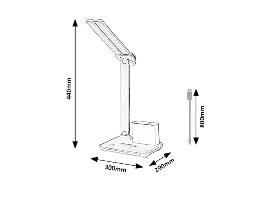 Veioza Rabalux Elumo White 74032