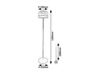 Lampadar Rabalux Xelira Black 74038