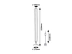 Lampadar RGB Rabalux Barto Mat Black 74051