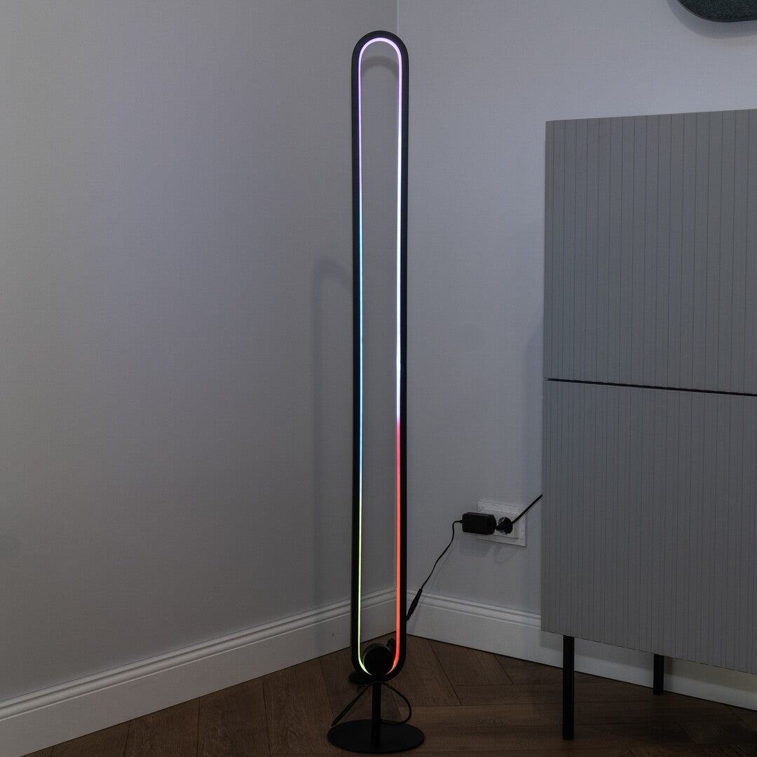 Lampadar RGB Rabalux Barto Mat Black 74051