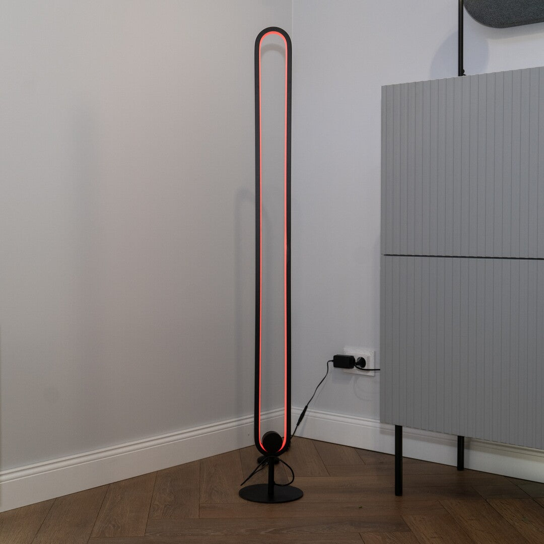 Lampadar RGB Rabalux Barto Mat Black 74051
