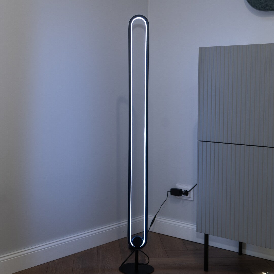 Lampadar RGB Rabalux Barto Mat Black 74051