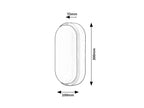 Aplica exterior Rabalux Hort White 7408