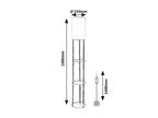 Lampadar Rabalux Bronn Black 74106