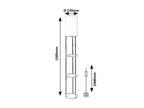 Lampadar Rabalux Bronn Gray Beige 74107