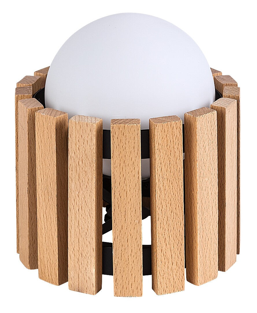 Veioza Rabalux Noxelle Mat Black Wood 74420