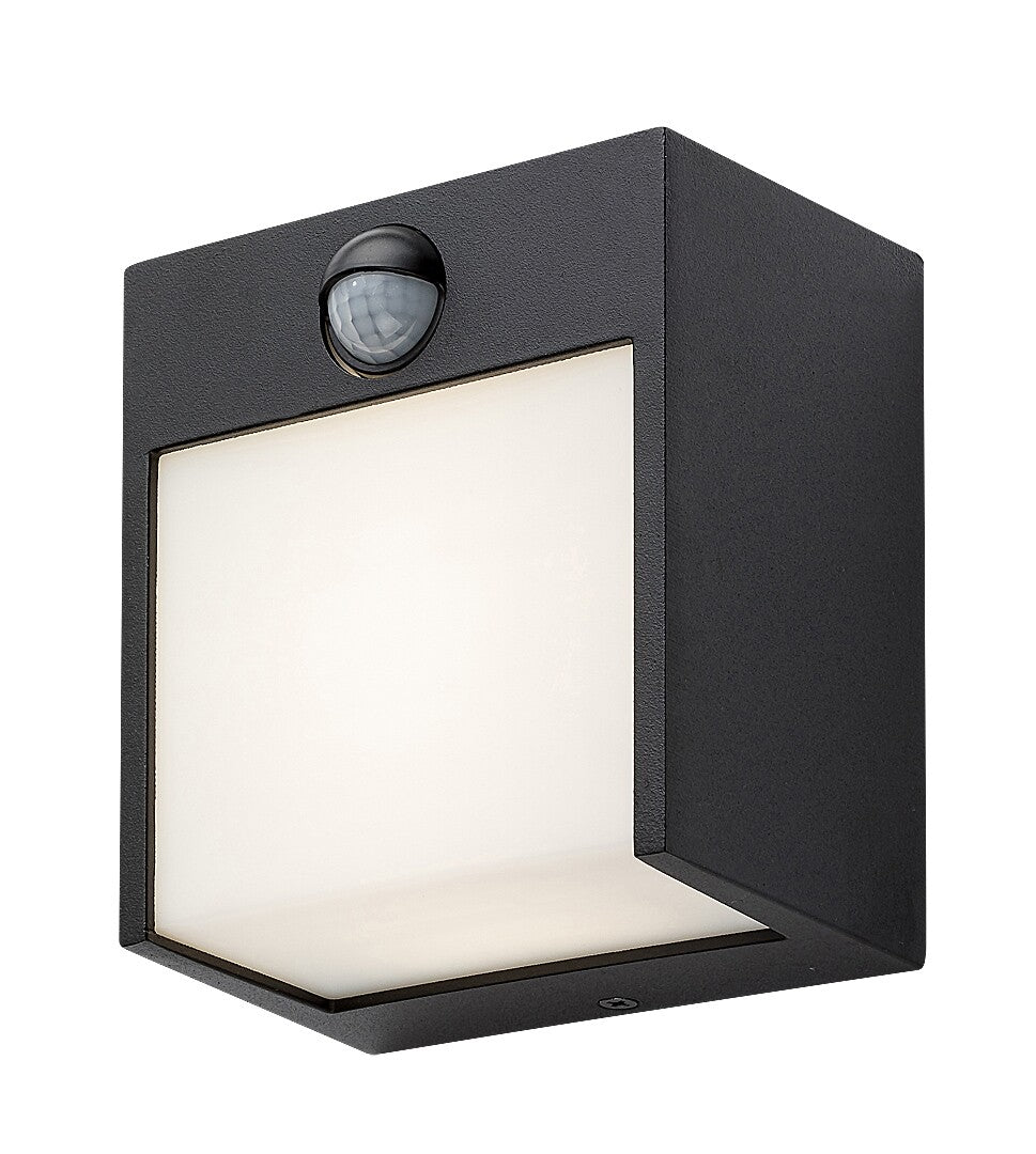Aplica exterior cu senzor Rabalux Balimo Mat Black 7478
