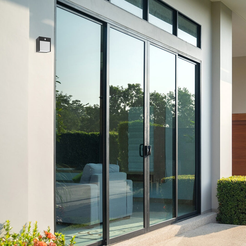 Aplica exterior cu senzor Rabalux Balimo Mat Black 7478