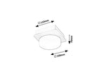 Aplica baie Rabalux Attichus Mat Black 75001
