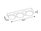 Plafoniera baie Rabalux Attichus Mat Black 75003